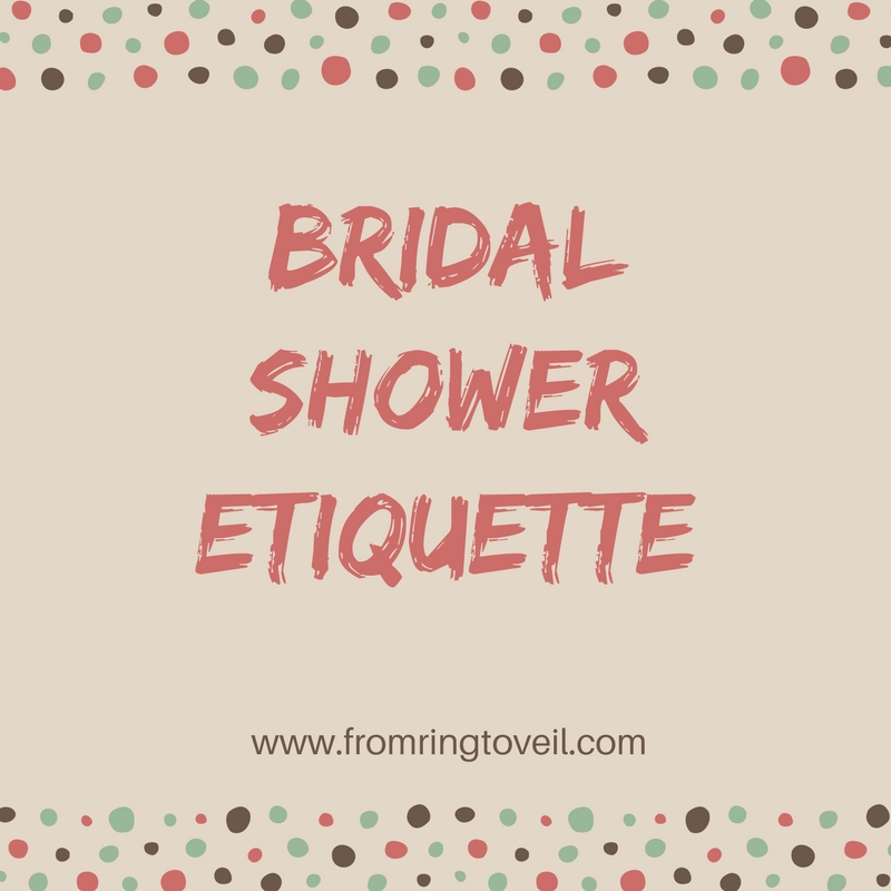 Bridal Shower Etiquette- Episode # 113