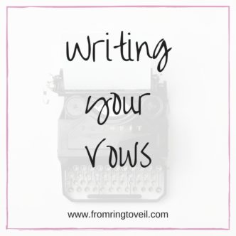 Writing you Vows, Wedding Planning Podcast