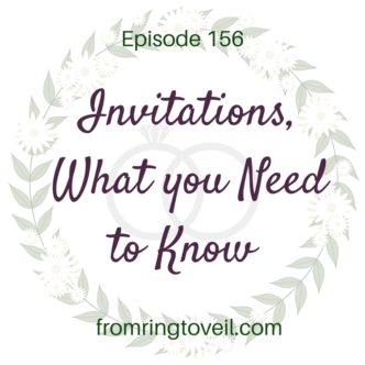 Invitations, What you Need to Know, From Ring to Veil, Wedding Planning
