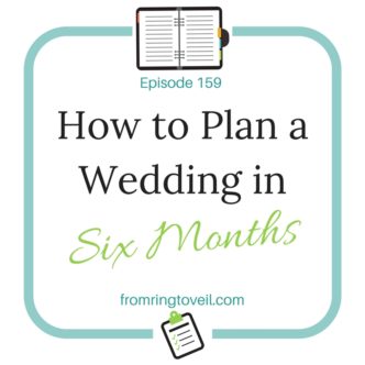 How to Plan a Wedding in Six Months, wedding planning