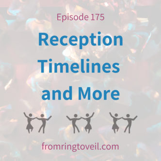 Reception Timelines with and More, Alan Chitlick, Puget sound DJ, Wedding Planning, Podcast