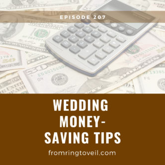 Wedding Money-Saving Tips, wedding planning, podcast